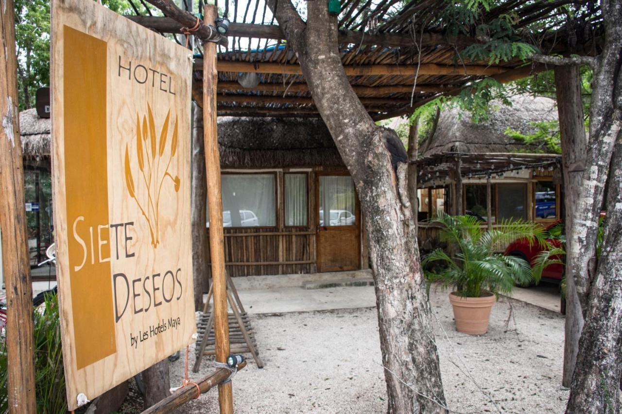 Hotel Siete Deseos Tulum Exterior foto