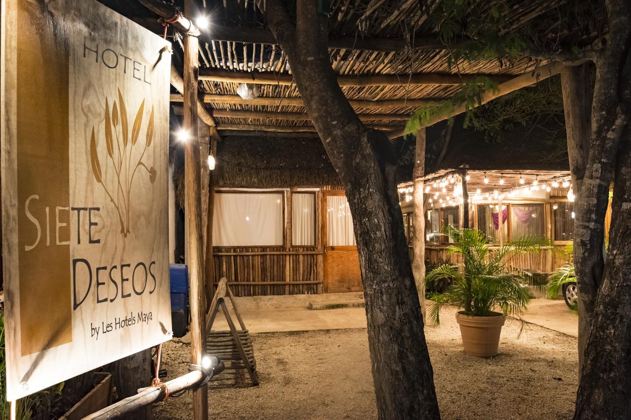 Hotel Siete Deseos Tulum Exterior foto